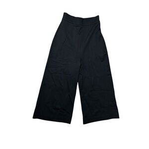 Tibi Pants Ponte Knit High Rise Wide Leg Cropped Culottes